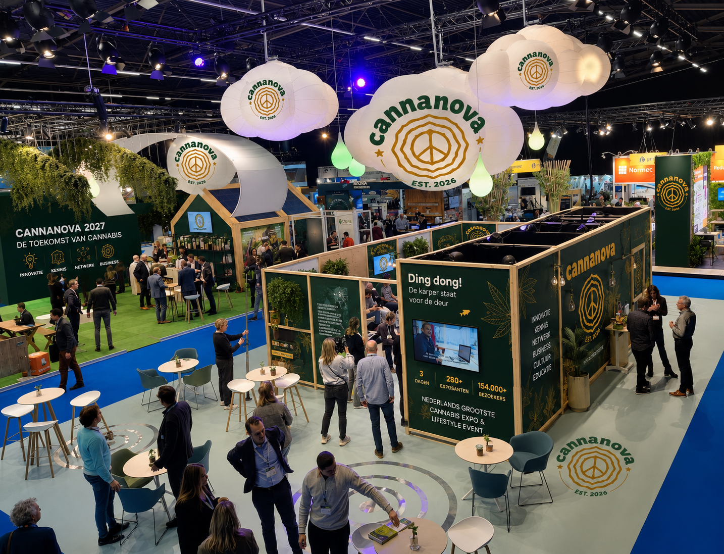 CannaNova expo floor